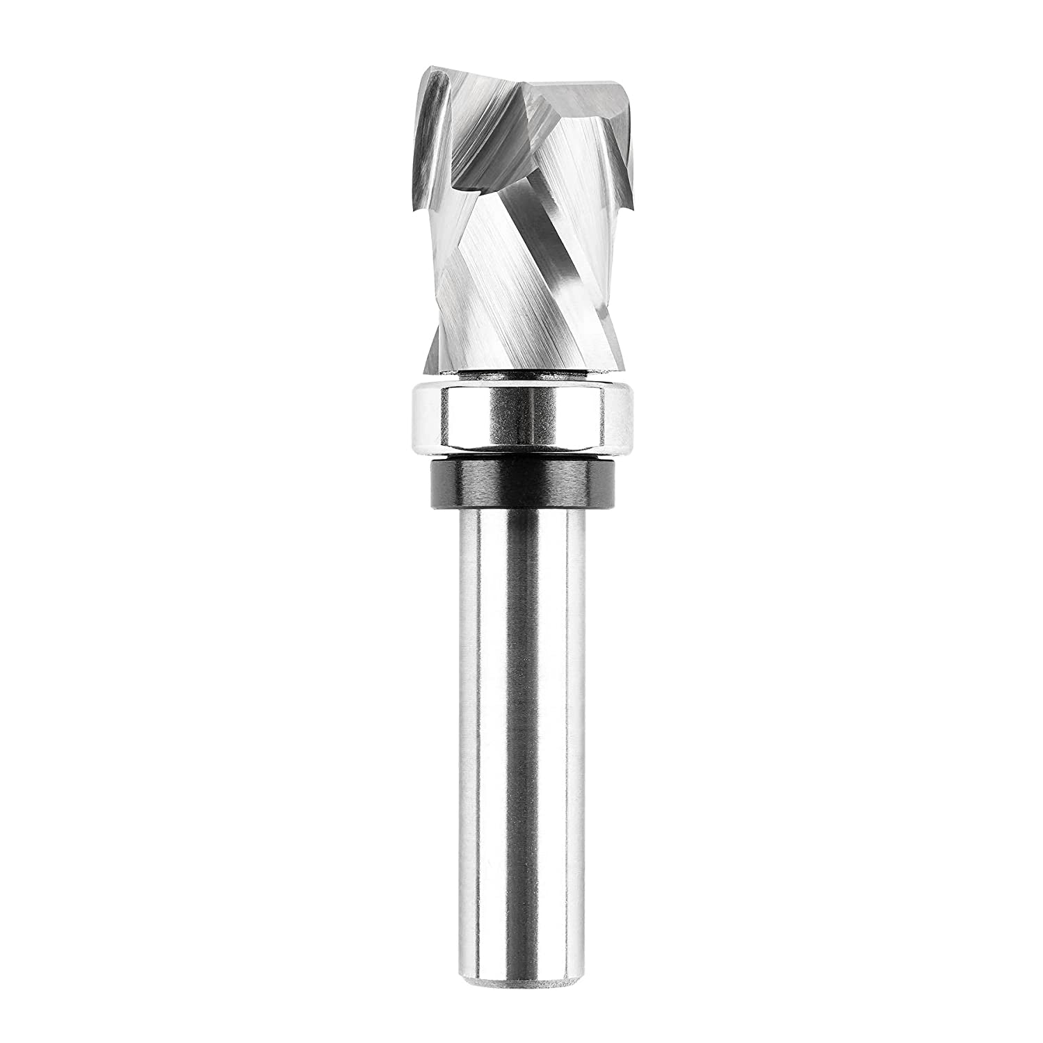 SpeTool 7/8 Dia 1/2" SHK Compression Flush Trim Top Bearing Router Bit