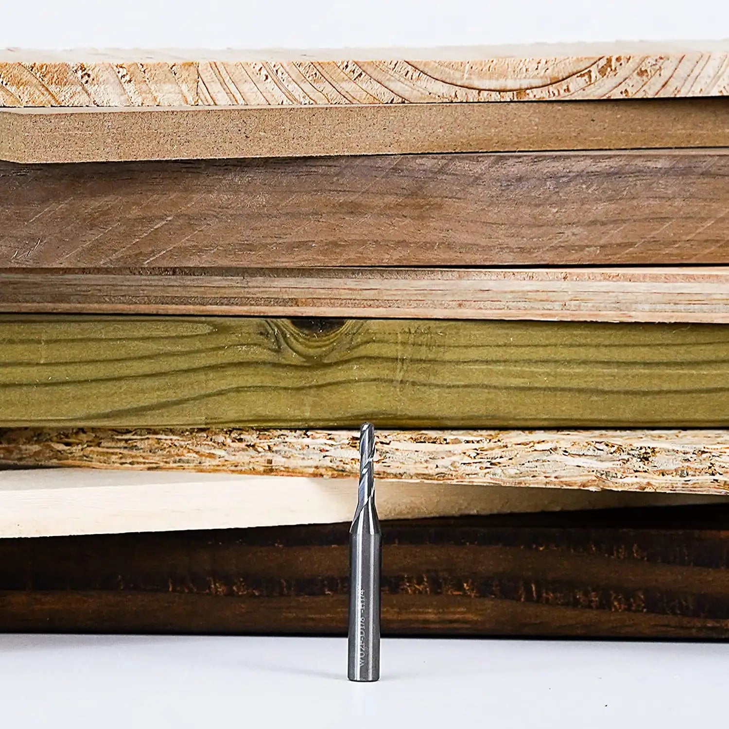 SpeTool CNC 1/8" Cutting Dia Spiral Up Cut Router Bit 1/4 SHK Wood Cut