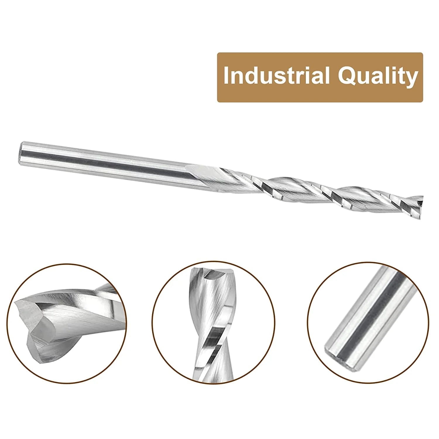 SpeTool 4 Inch extra long reach carbide end mills