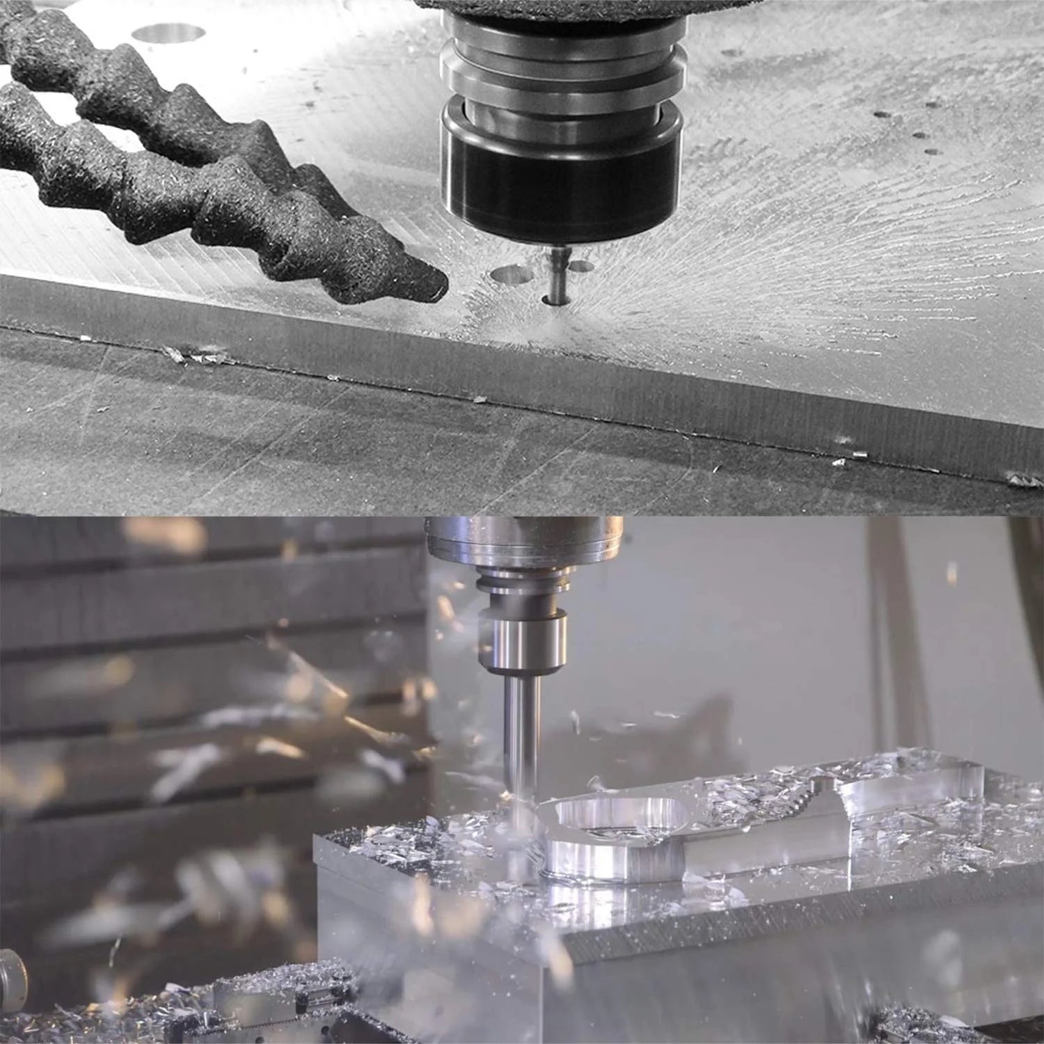 SpeTool CNC End Mill for Aluminum Upcut Router Bit