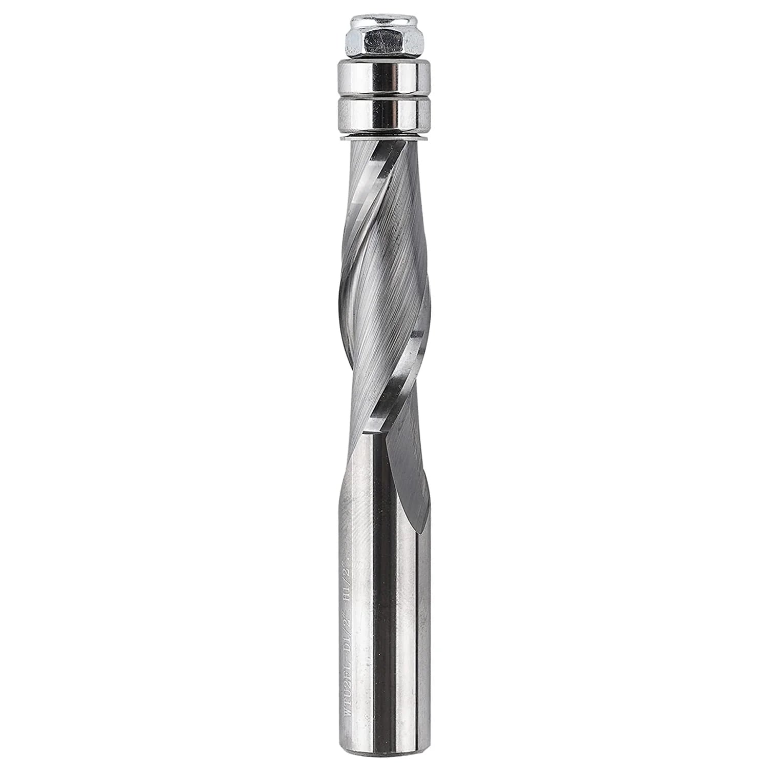 SpeTool Carbide 1/2" Shank Flush Trim 4" Extra Long Up Cut Router Bit