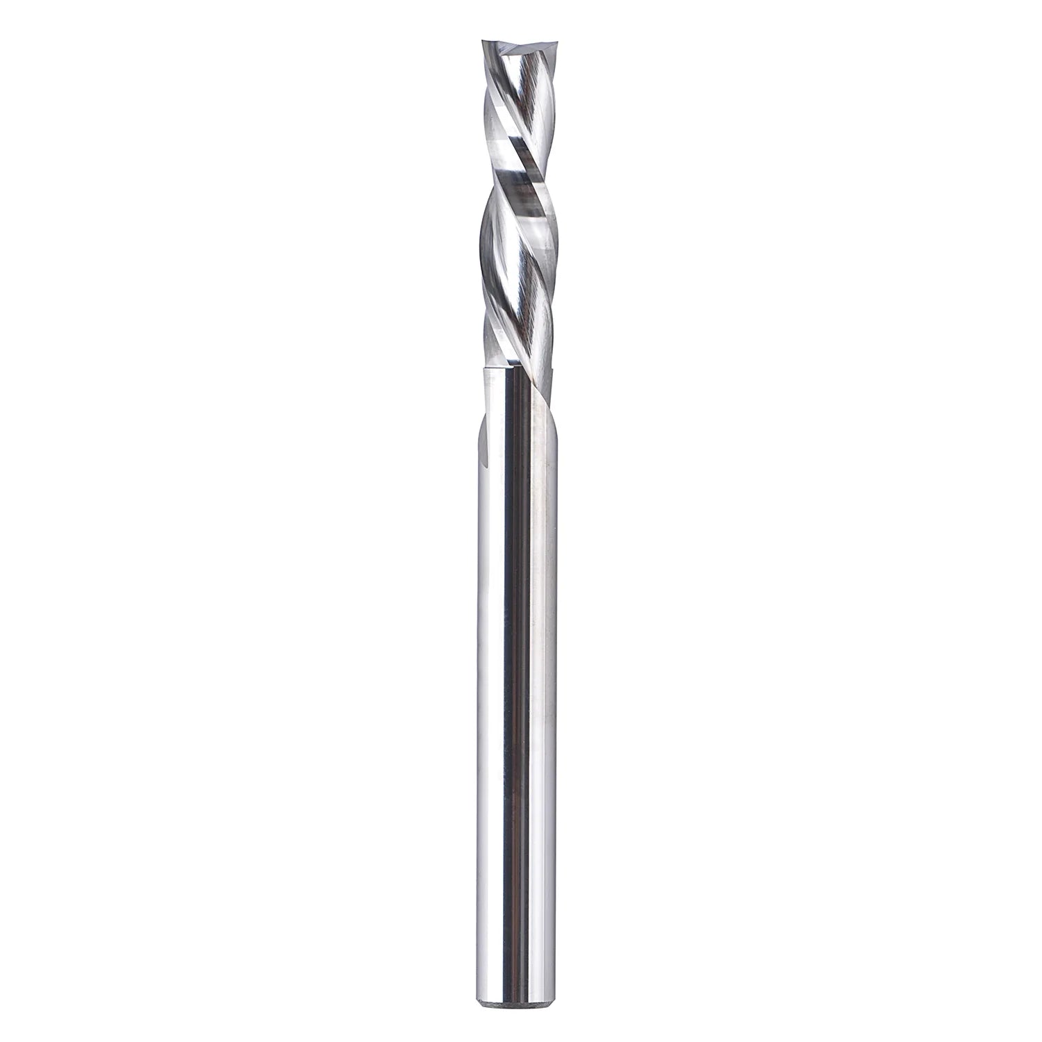 SpeTool Downcut Spiral Router Bit 1/4" Diam 3" Extra Long Wood Cut Carving