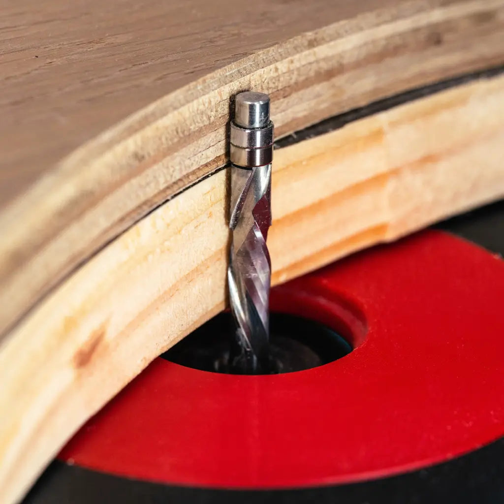 SpeTool double bearing flush trim bit