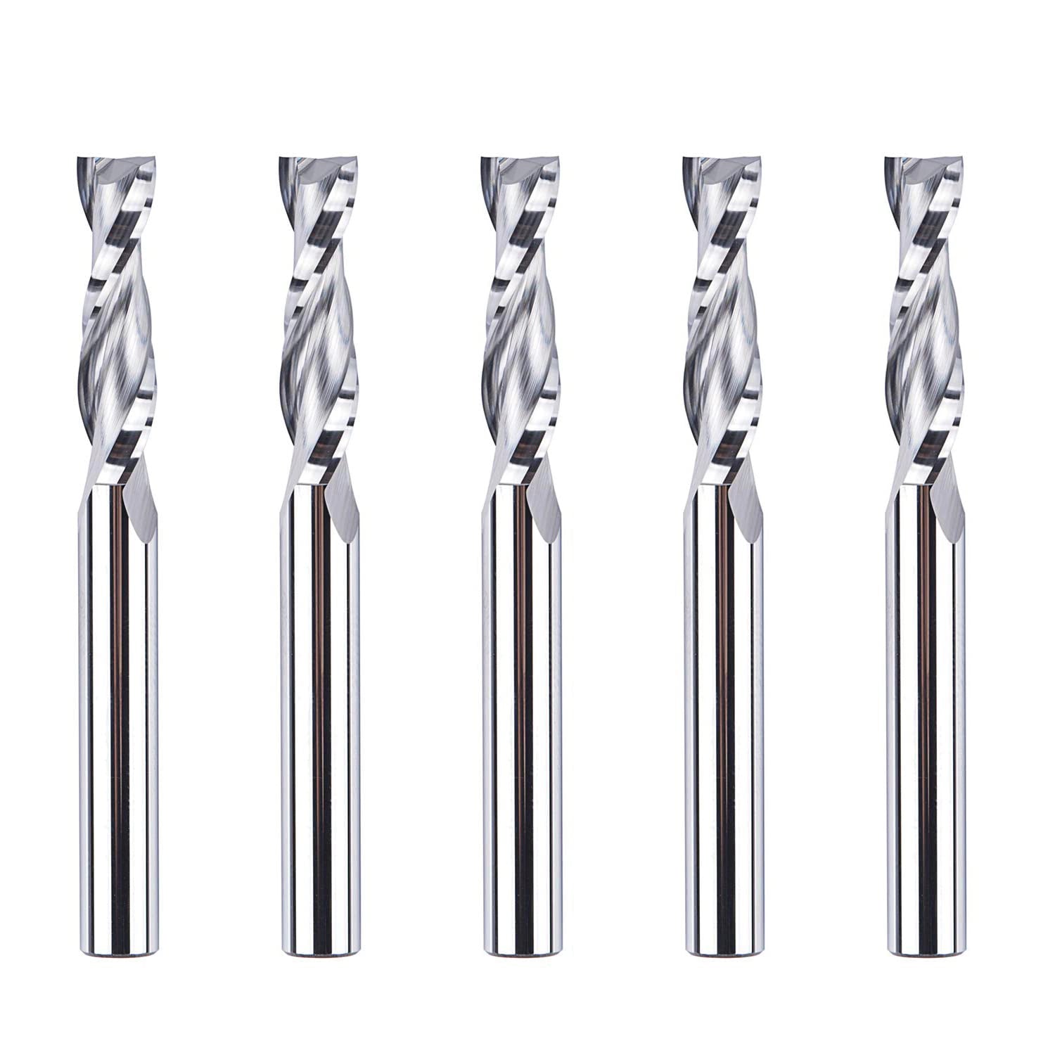 SpeTool EU W04508 UP CUT 2 FL 6MM DIA x 24MM CL x 6MM SHANK x 60MM OVL ROUTER BIT