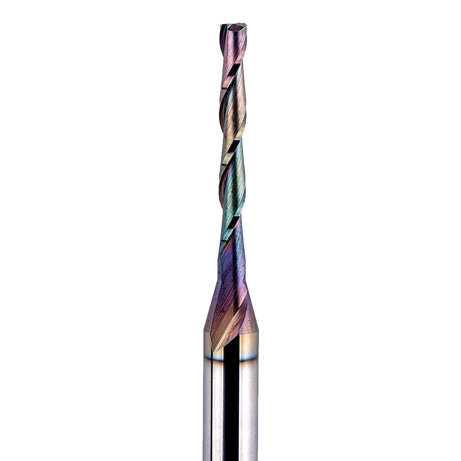 SpeTool SPE-X Carbide 1/8 Dia 1/4 Shank 3 Inch Long Up Cut Router Bit