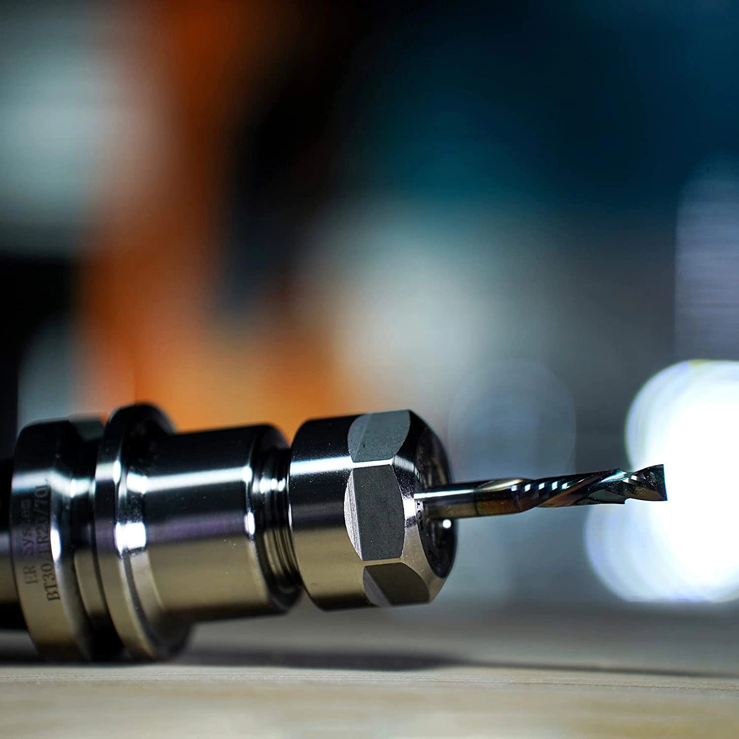 SpeTool SPE-X Extra Tool Life Coated 1/8 Inch Compression Router Bit