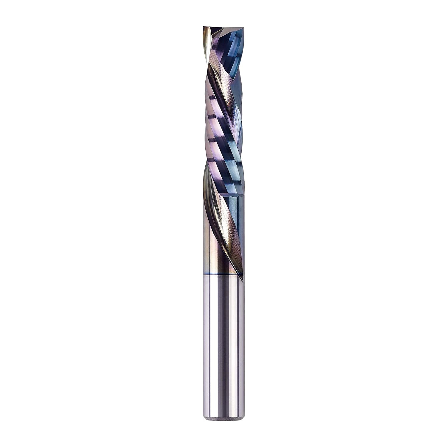 SpeTool EU W02507 SPE-X Coated SC COMPRESSION 2 FL 8MM DIA x 32MM CL x 8MM SHANK x 75MM OVL ROUTER BIT