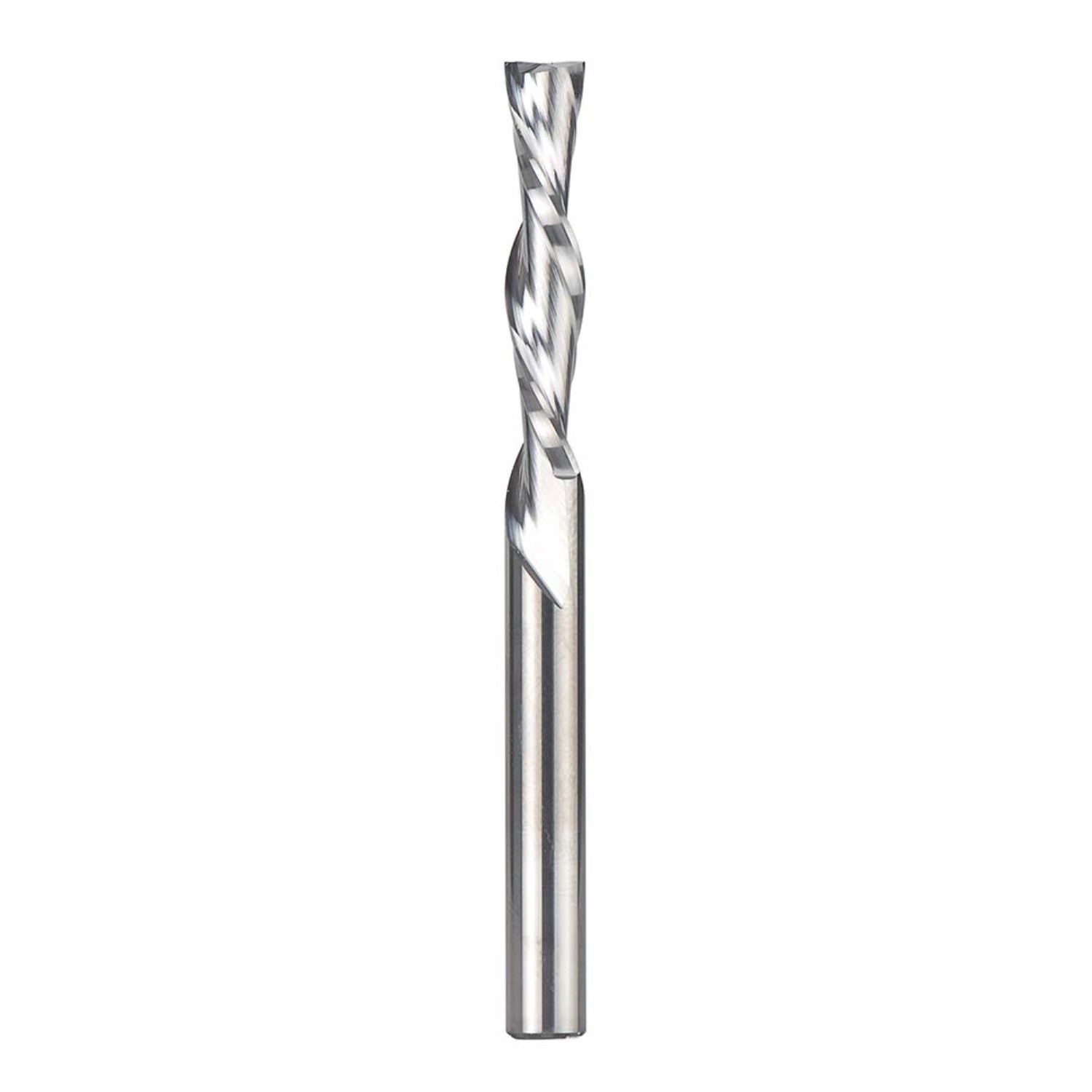 SpeTool  Spiral Down Cut Router Bit Extra Long 1/4" Dia x 3" length