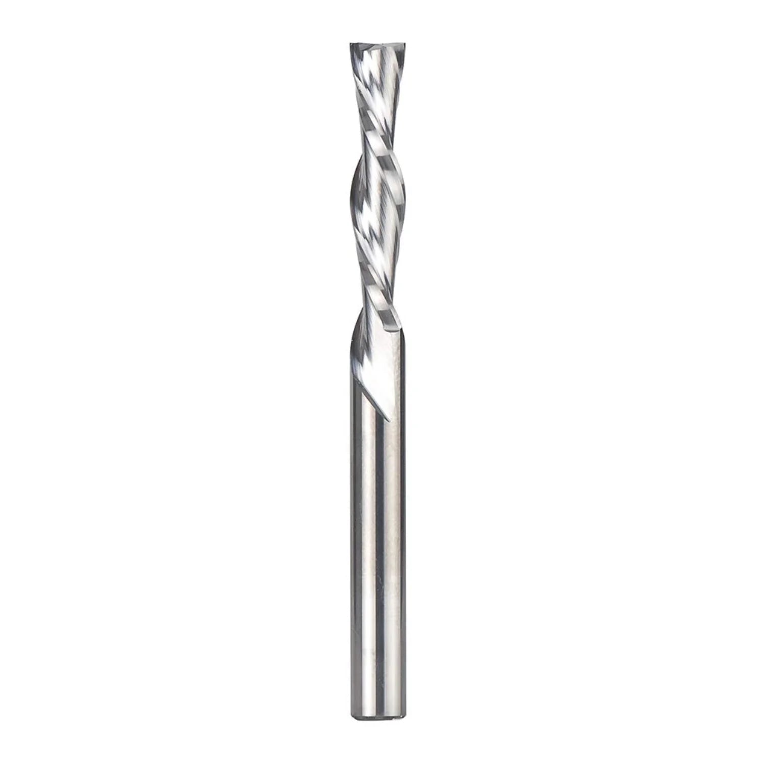 SpeTool  Spiral Down Cut Router Bit Extra Long 1/4" Dia x 3" length