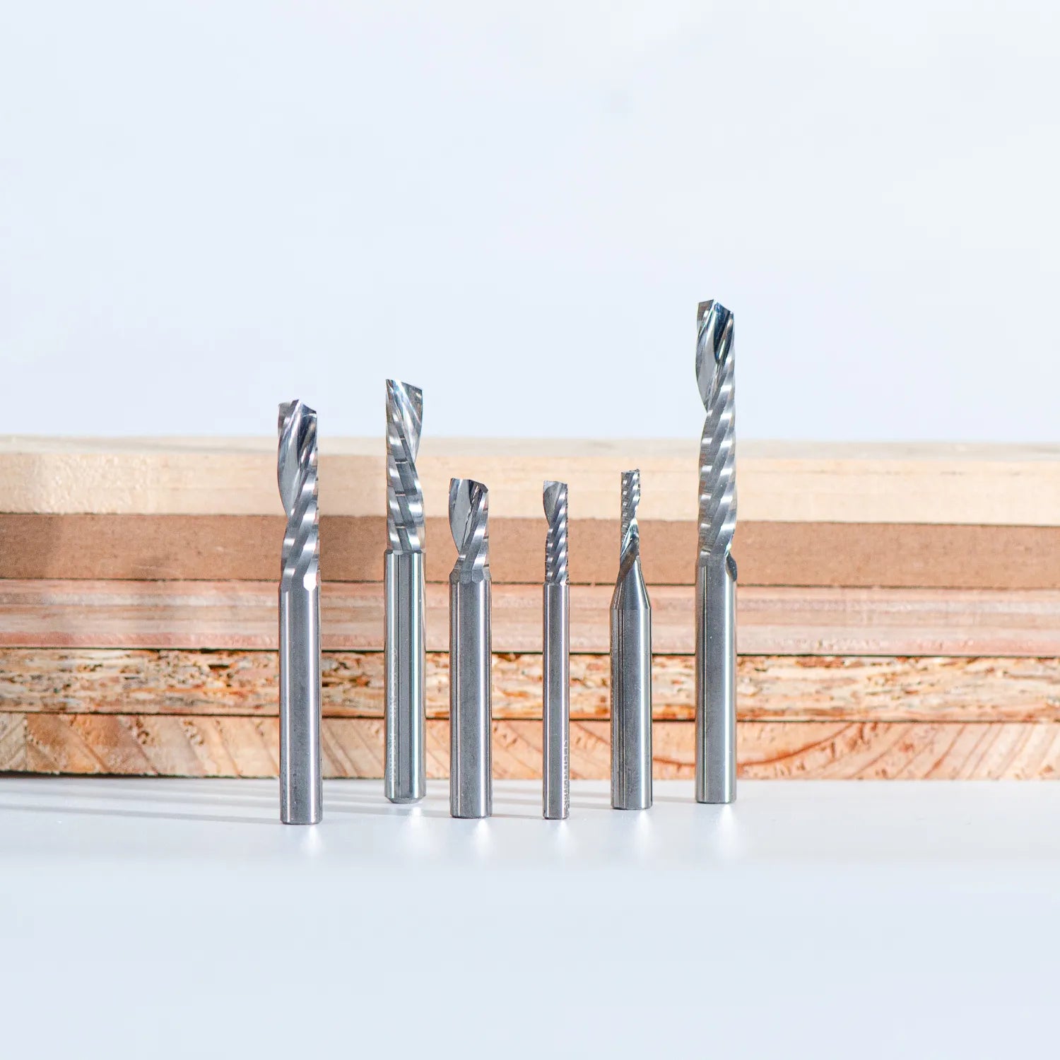 SpeTool O Flute Spiral End Mill Carbide Router Bits