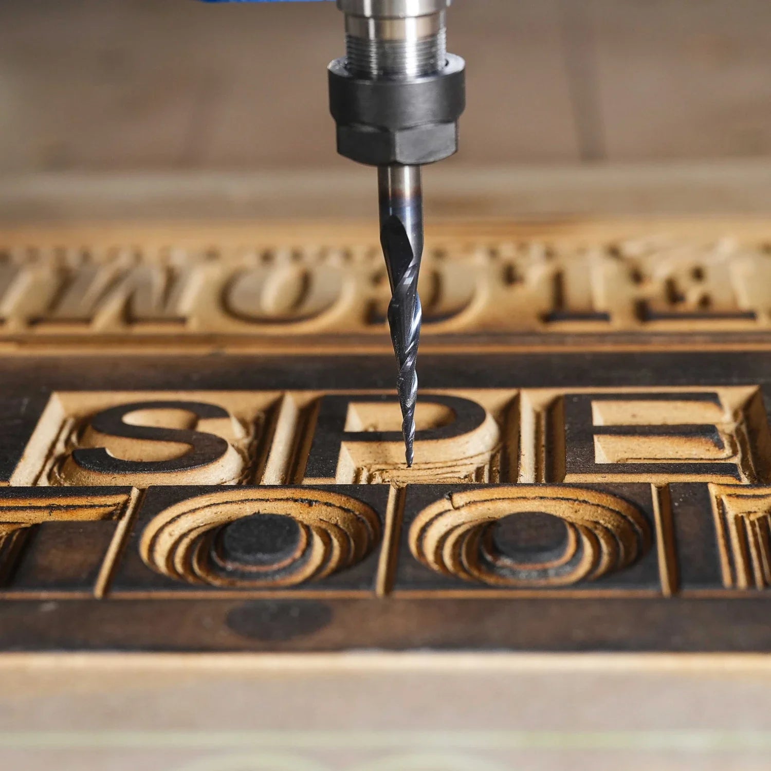 SpeTool TiAlN Coated Carving Router Bits