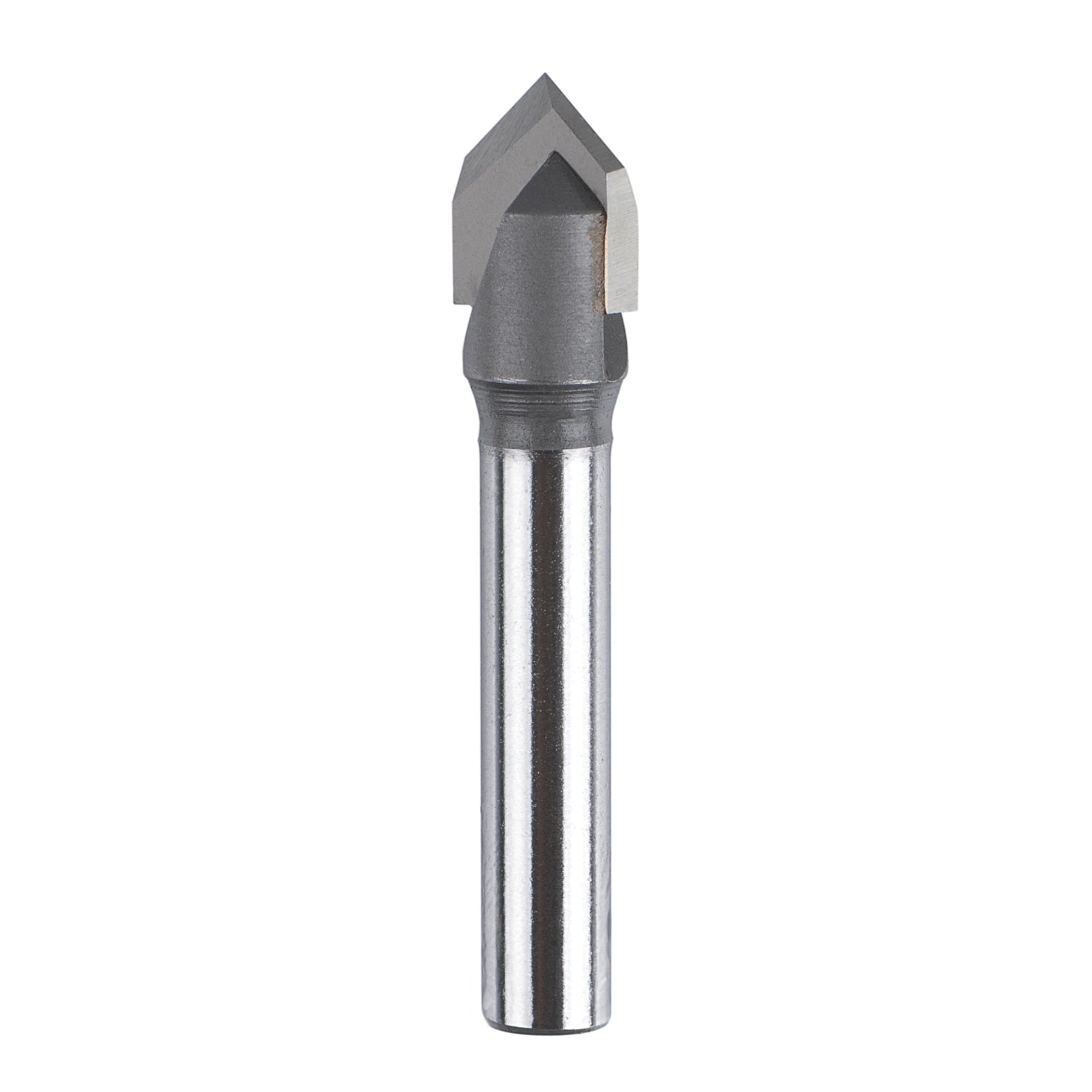 SpeTool V-Groove Carbide Router Bit 90 Deg Chamfer Bits for CNC Woodword