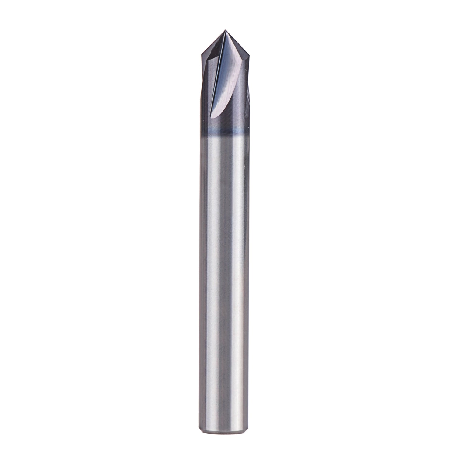 Spetool 90 Deg Carbide V-Groove Tiain Coated 1/4 Dia Chamfer End Mill