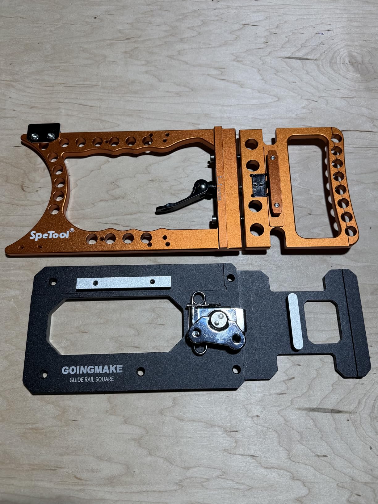 SpeTool vs TSO Products: The Precision Track Saw Square Comparison