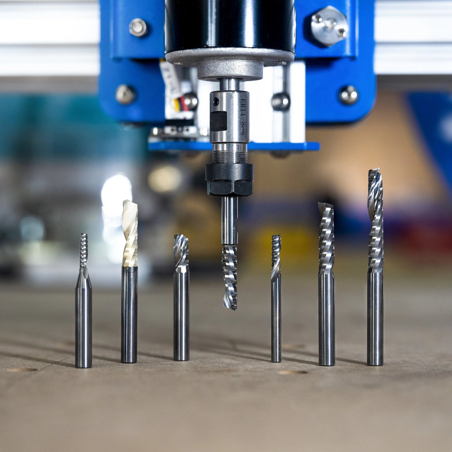 SpeTool Single-Flute Router Bits