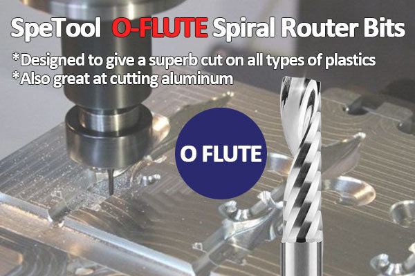 SpeTool Router bit end mill o flute