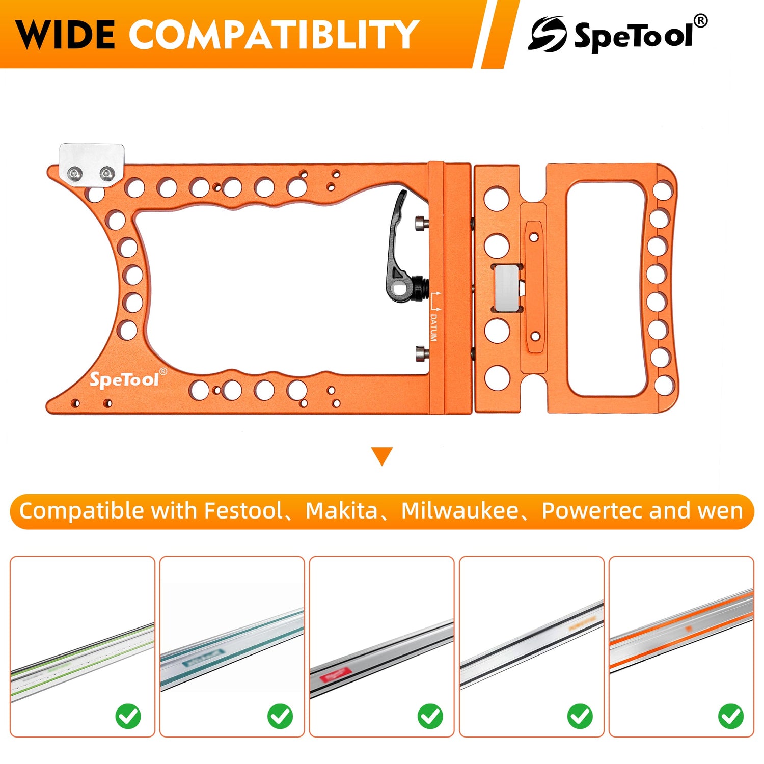 Powertec Track Saw Square Compatibility: Does SpeTool Fit Your Rail?