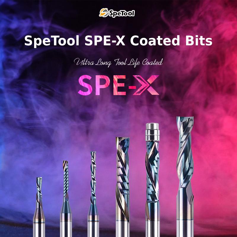 SpeTool SPE-X Coated Router Bits