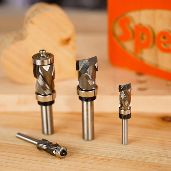 Replicating Router SpeTool Template Pattern Bits - Precision Tools for Accurate Shape ...
