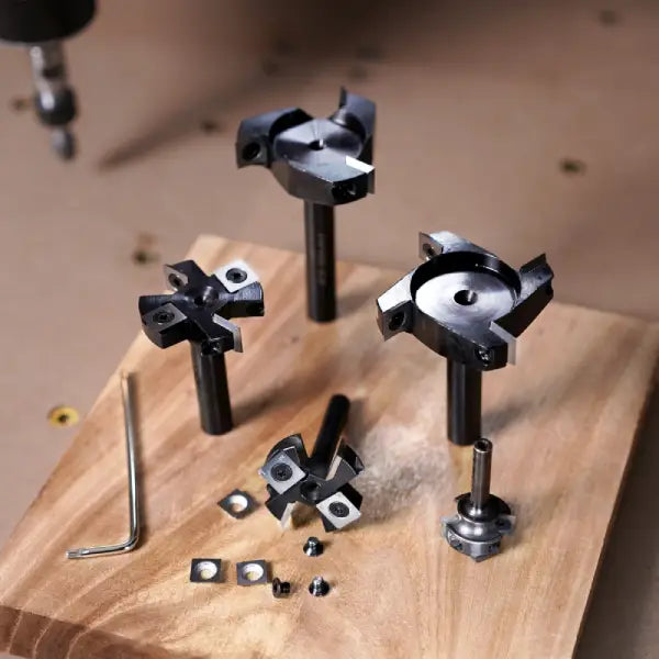 Surface planer router top bit