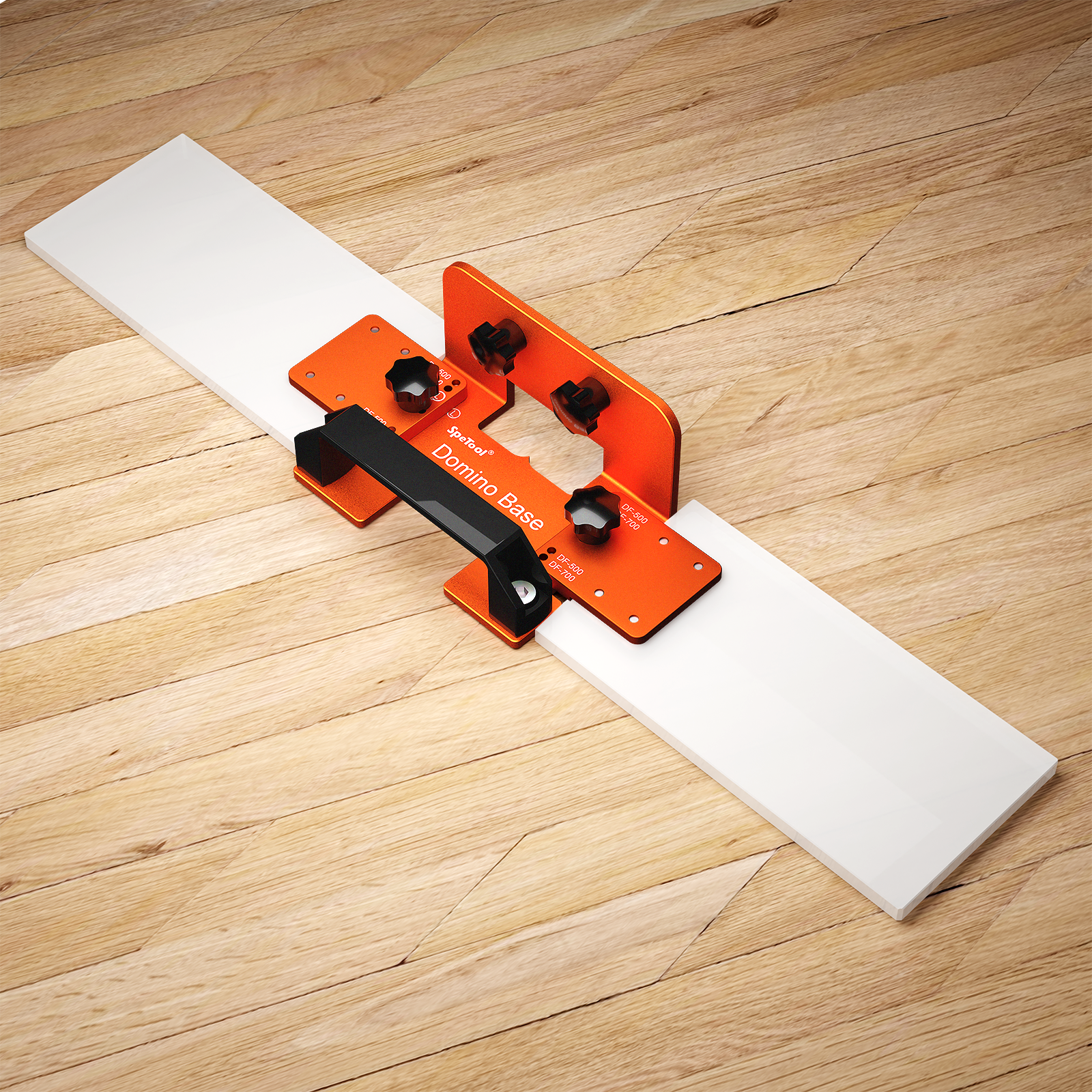 SpeTool  S04005 Aluminum Domino Base Compatible with Festool Domino DF-500 &DF-700