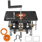 SpeTool All Aluminum Made Router Lift Router Table Insert Plate for Woodworking