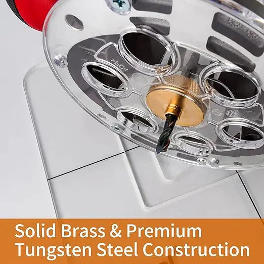 Solid Brass & PremiumTungsten Steel Construction