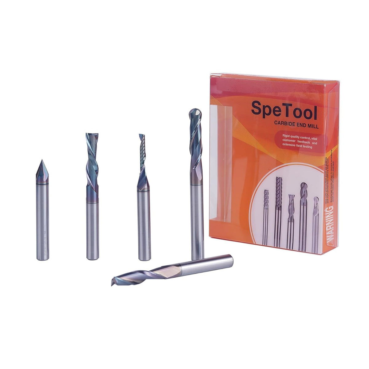 Spetool Router Bit Set SpeTool CNC Router Bit Sets - Comprehensive Tools for Precision Machining