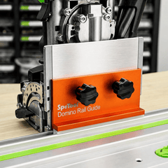 SpeTool EU S06002 Aluminum Domino Rail Guide Compatible with FESTOOL DOMINO DF 500 & DF 700 Fits Festool, Makita, Milwaukee, Evolution Guide Rails