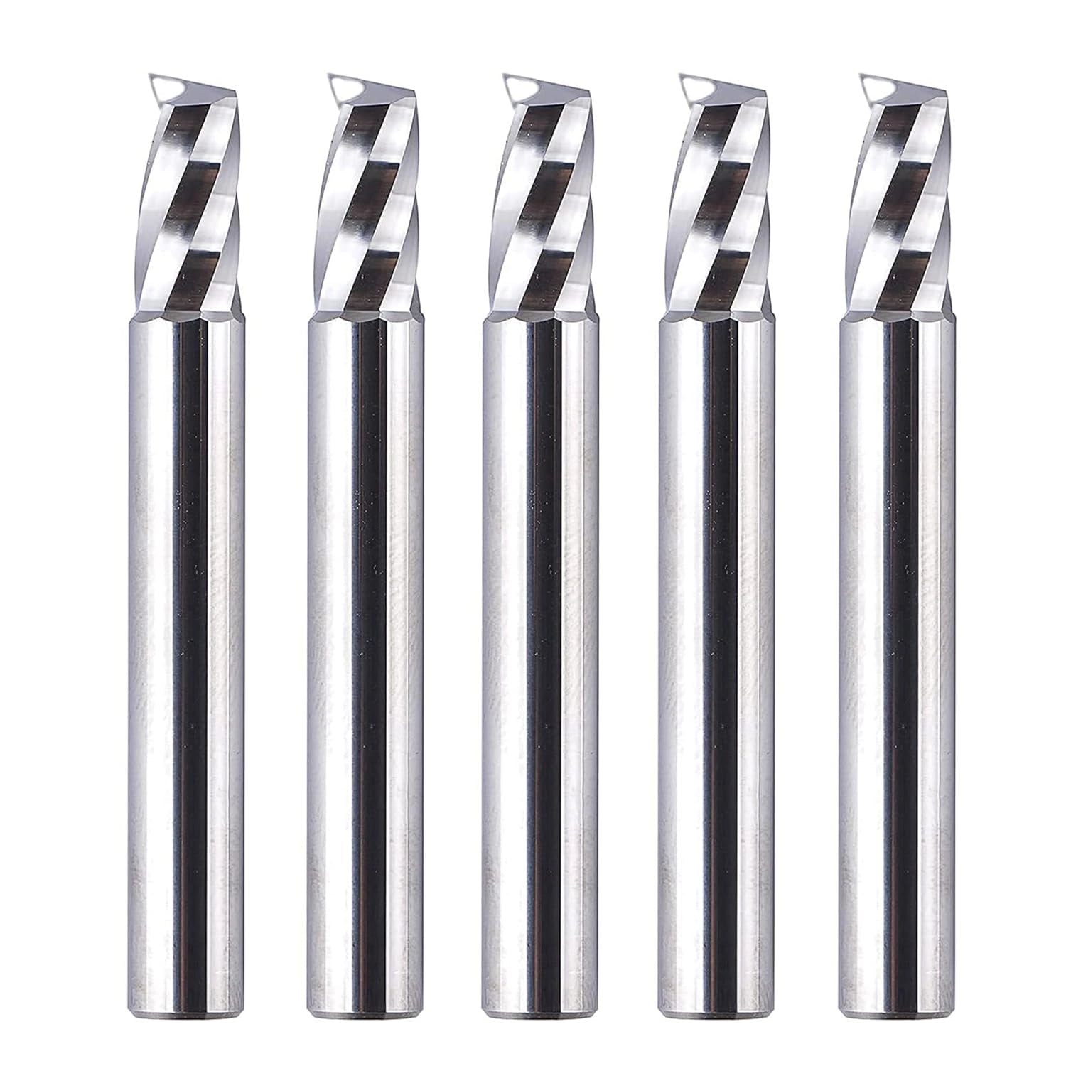 SpeTool CA W03004 SC Spiral O Flute 1/4" Dia x 1/4" Shank x 1/2" Cutting Length x 2" Long Up-cut Router Bit