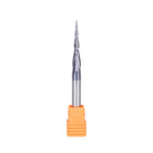 SpeTool EU W01501 0.25MM Radius x 6MM SHANK x 30.5MM CL x 75MM OVL Tapered Ball Nose 2D & 3D Carving Router Bit