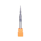 SpeTool UK 0.25MM Radius x 6MM SHANK x 30.5MM CL x 75MM OVL Tapered Ball Nose 2D & 3D Carving Router Bit
