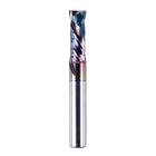 SpeTool CA W02006 SPE-X Ultra Tool Life Coated SC Compression Spiral 1/2" Dia x 1/2" Shank x 1-1/2" Cutting Length x 4" Extra Long 2 Flute Router Bit