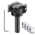 SpeTool spoilboard surfacing router bit, 1-inch diameter, 1/4-inch shank (product image)
