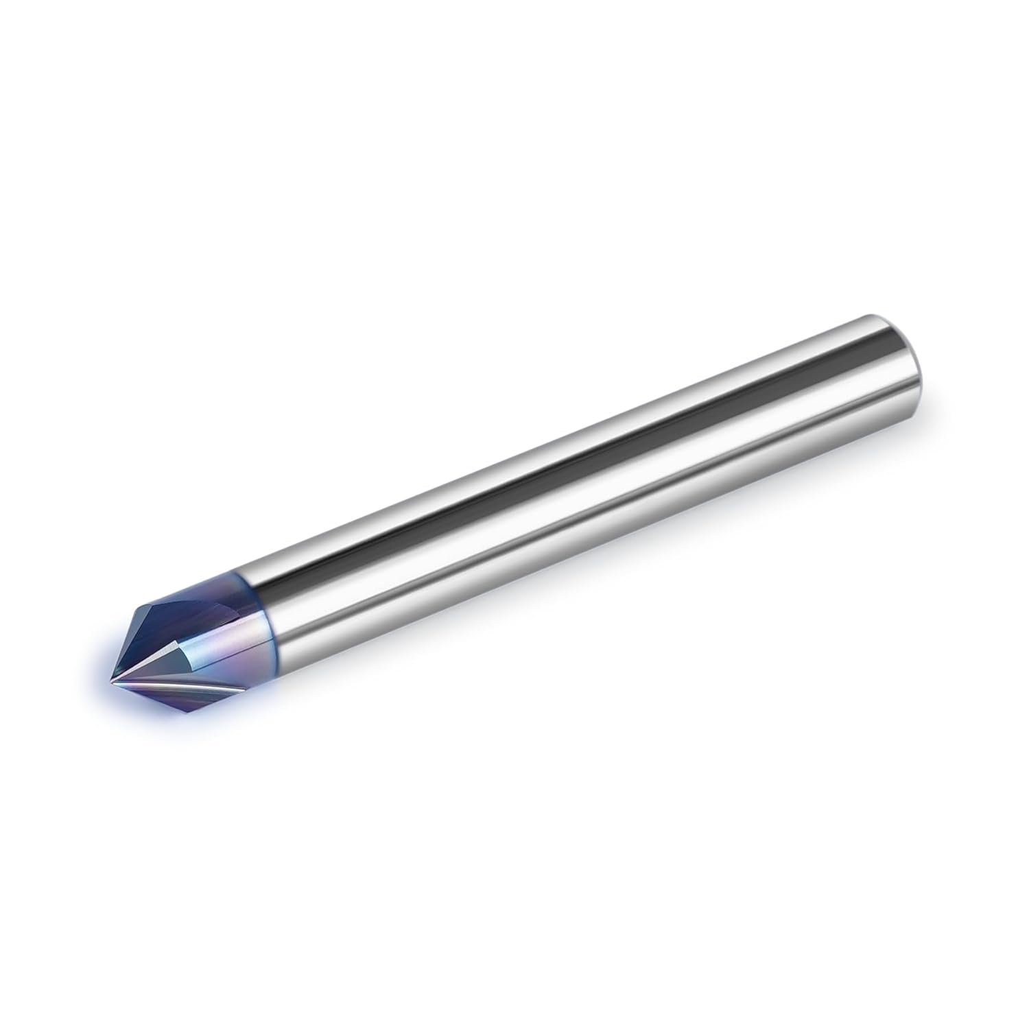 SpeTool W06007 SPE-X Extra Tool Life Coated Solid Carbide V Groove 90 Deg 1/4" Dia x 1/4" Shank x 2" Long 4 Flute Router Bit