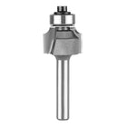SpeTool Carbide Tipped Corner Rounding 1/8R 3/4D 1/4S Bearing Router Bit