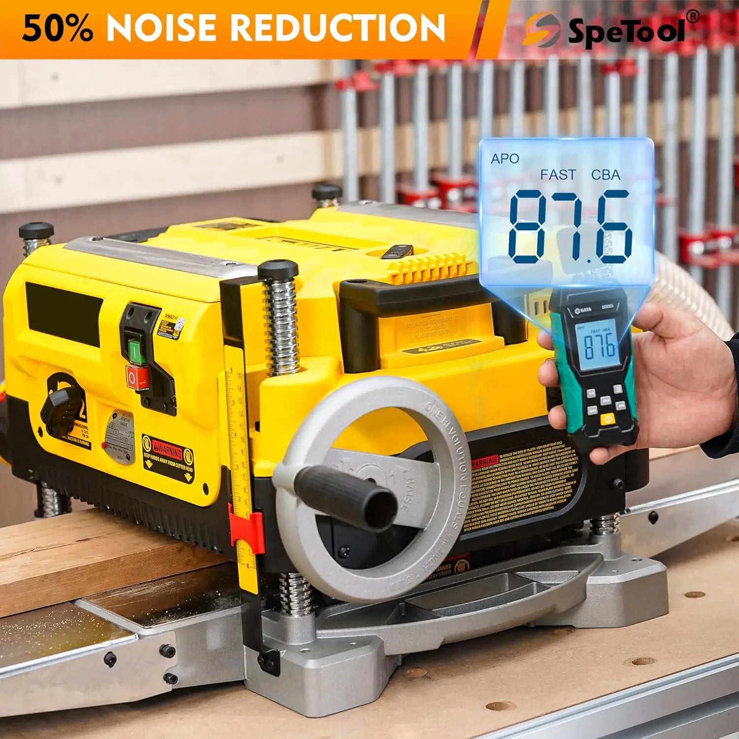SpeTool Helical Planer Cutter Compatible model half noise reduction