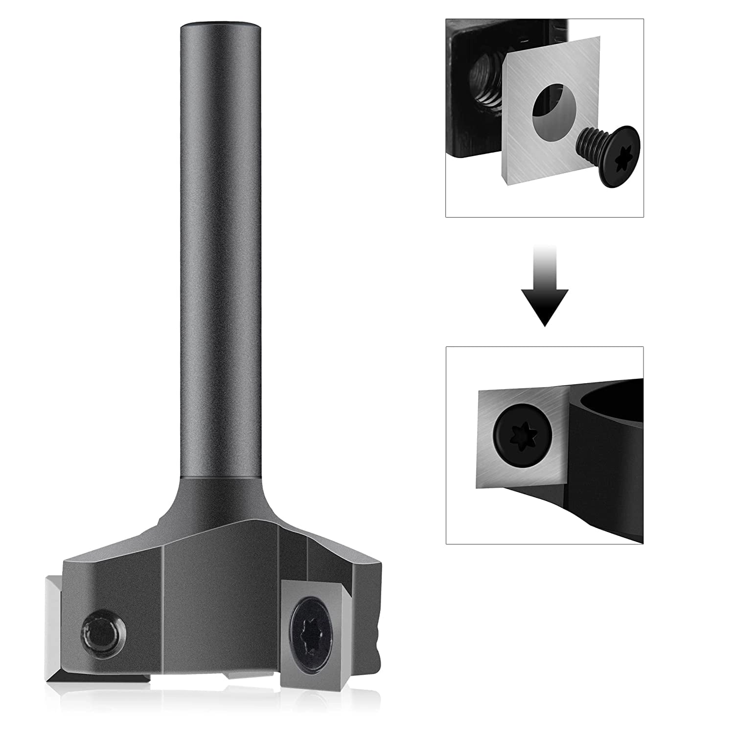 SpeTool UK O04001 10PCS M4x7 Screw Replacements for Spoilboard Surfacing Router Bit