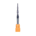 SpeTool UK 1MM Radius x 6MM SHANK x 30.5MM CL x 75MM OVL Tapered Ball Nose 2D & 3D Carving Router Bit
