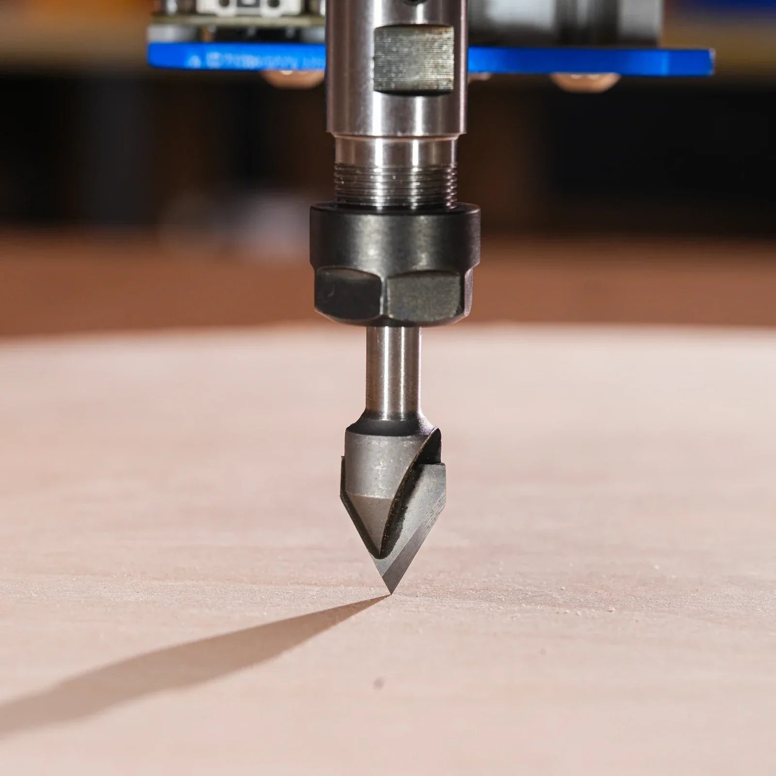 SpeTool Carbdie Tip V Groove CNC Engraving Bit Router Bit 60 Deg 1/2" Dia