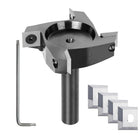 SpeTool spoilboard surfacing router bit, 2.5-inch diameter, 4-wing carbide (product image)