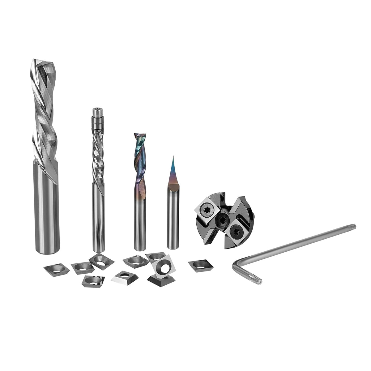 25031 Router Insert SpeTool Inserts SpeTool 10pcs Square Carbide Router Inserts - 10mmx10mm ...