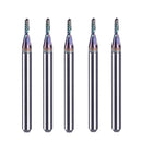 SpeTool 1/16 Dia SPE-X Coated Spiral O Flute 1/8 Shank UpCut Router Bit