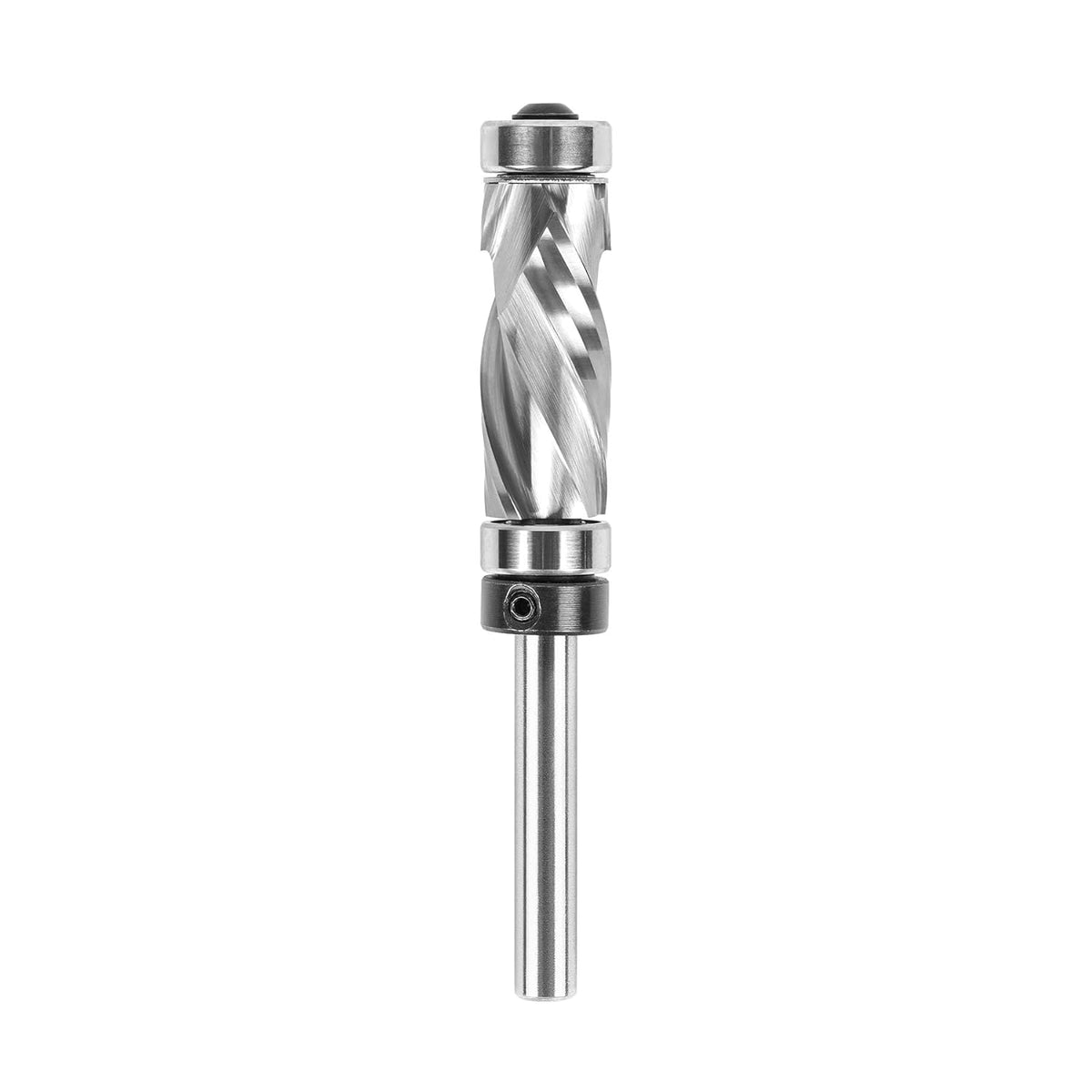 SpeTool W07023 1/2″ Compression Flush Trim Router Bit, Dual Bearings