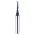 SpeTool 1/8 Dia 1/4 Shank UpCut Carbide CNC Spiral O Flute Router Bit with SPE-X