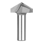 SpeTool 120 Deg V Groove Tip Carbide 1-1/4 Dia 1/2 Shank Chamfer Router Bit