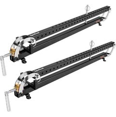 SpeTool UK S05002 24 Inch Panel Clamp 2-Pack, 4-Way Pressure Steel Parallel Clamps for Woodworking, Cabinets, Tabletops, and Cutting Boards