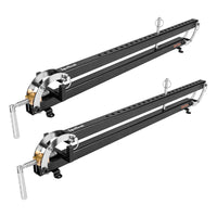 SpeTool EU S05002 24 Inch Panel Clamp 2-Pack, 4-Way Pressure Steel Parallel Clamps for Woodworking, Cabinets, Tabletops, and Cutting Boards