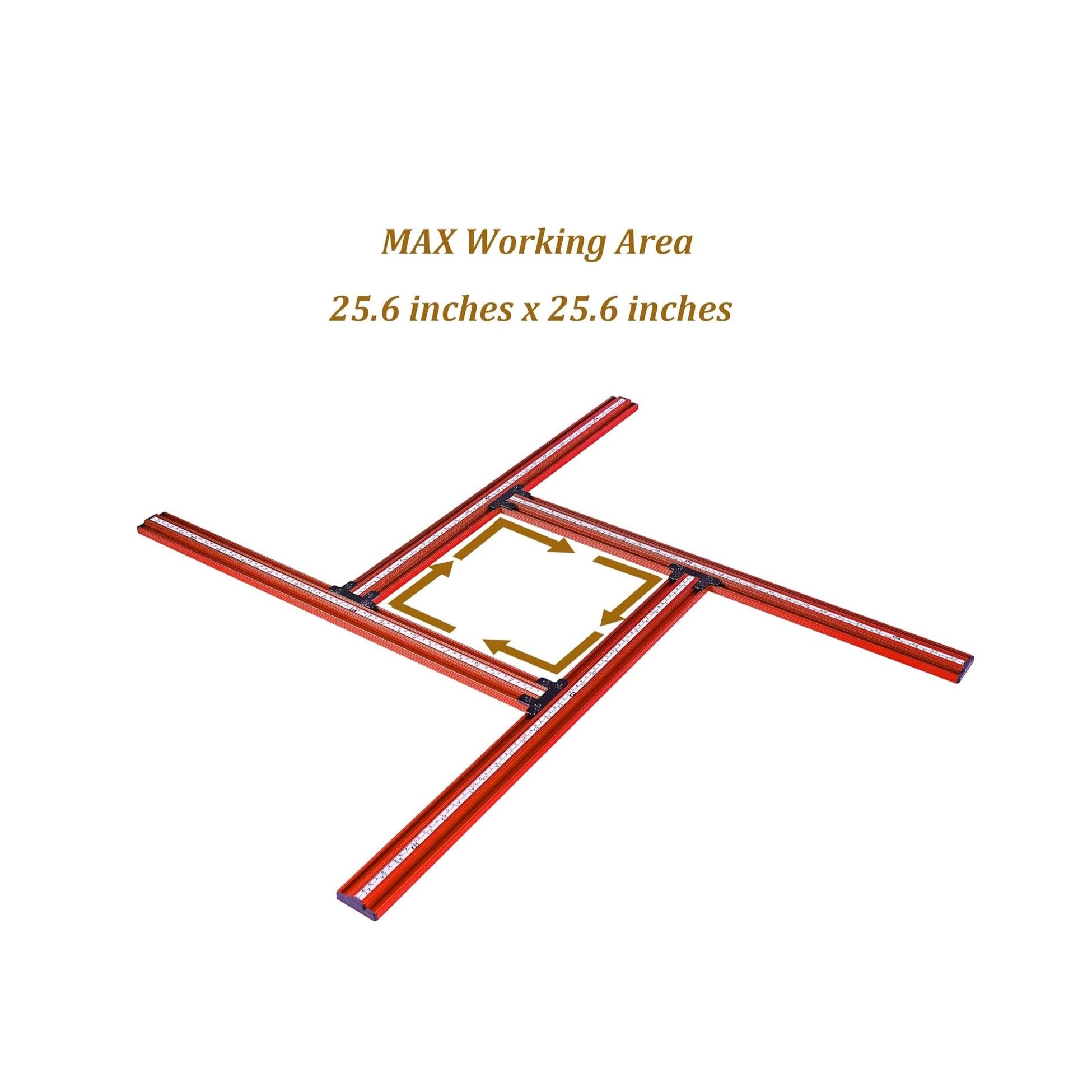 SpeTool Adjustable Router Jig, Variable Router Template Guide for ...