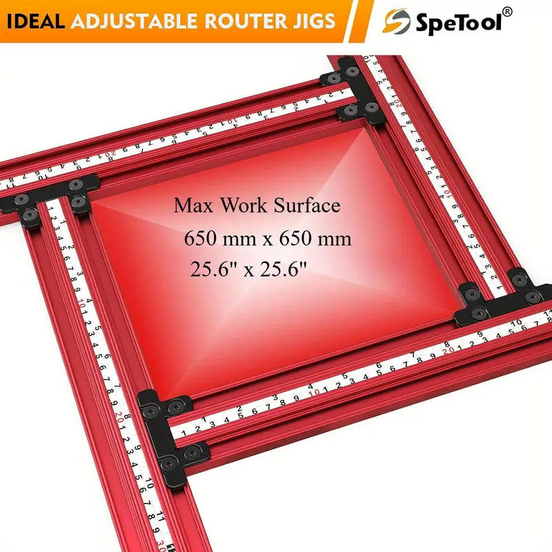 SpeTool S02001 Juice Groove Router Jig